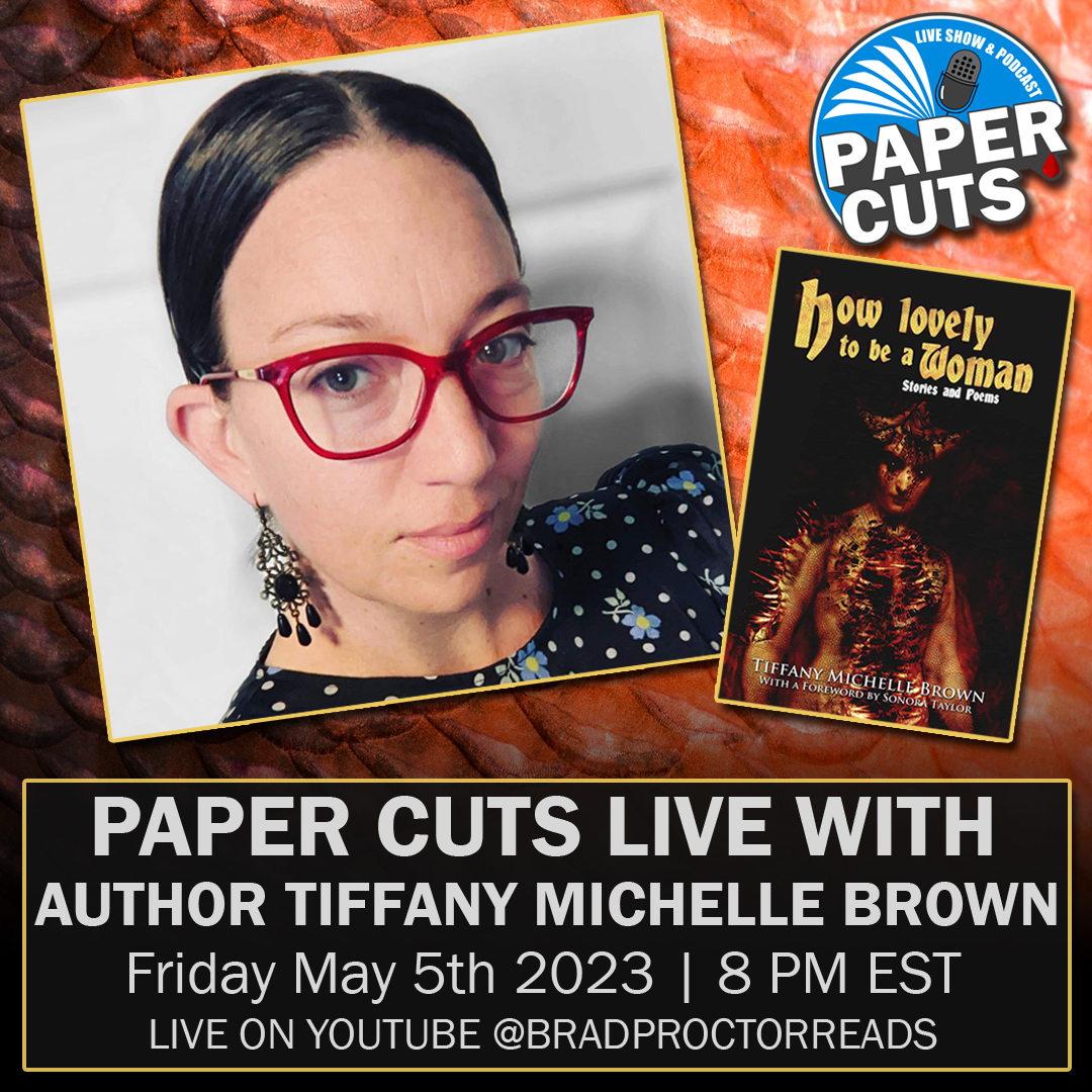 May 5: Book Launch Party on Paper Cuts Live